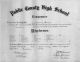 William BOYD’s High School diploma