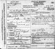 Rufus David COZART Death Certificate