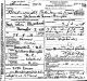 Zachariah Thomas HAMPTON Death Certificate