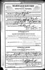 Rebecca McQUISTON & George GATES Marriage License