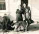 Ruth, Nannie and Danger (the Dog), 1941